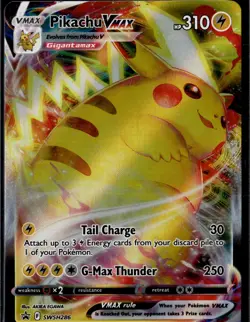 Pikachu VMAX Promo SWSH: Sword & Shield Promo Cards SWSH286 NM - Image 1