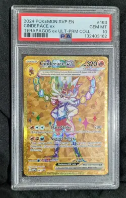 Cinderace ex 163 Sv: Scarlet & Violet Promo Cards Holo - Image 1