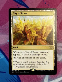 MTG City of Brass - Double Masters 2022 (2X2) NM - Image 1