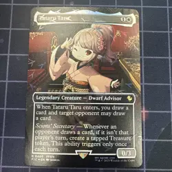 Tataru Taru (Borderless) (Chocobo Track Foil) Commander: Final Fantasy Foil - Image 1