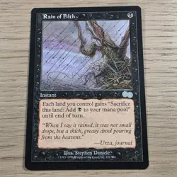 MTG Rain of Filth Urza's Saga 151/335 Regular Uncommon - Image 1