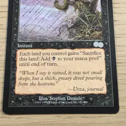 MTG Rain of Filth Urza's Saga 151/335 Regular Uncommon - Image 3