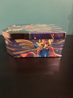 Pokemon 2025 Slashing Legends Collectors Tin - ZACIAN EX (5 Packs & 1 Foil) New - Image 5
