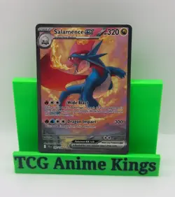 SALAMENCE EX 2025 Pokemon TCG Journey Together 187/159 SIR Full Art - Image 1