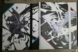 Pokemon Black Bolt & White Flare BINDER ONLY *BOTH - 1 of Each - Image 1