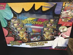 IN HAND Pokemon TCG Premium Poster Collection Box Gardevoir New Factory Sealed - Image 1