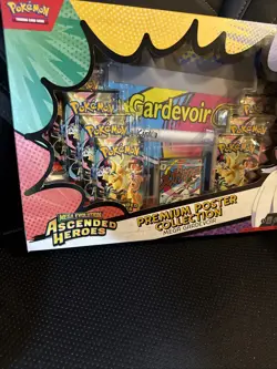 IN HAND Pokemon TCG Premium Poster Collection Box Gardevoir New Factory Sealed - Image 3