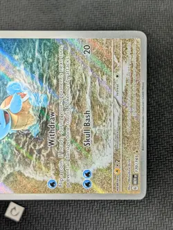 Squirtle 170/165 - Scarlet Violet 151 Illustration Rare English Pokemon NM - Image 5
