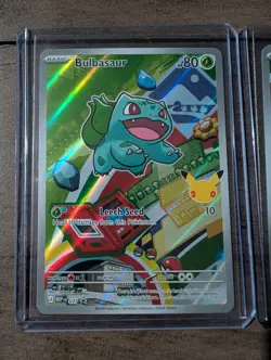 Pokemon First Partner Illustration Collection MEP Bulbasaur Charmander Squirtle - Image 2