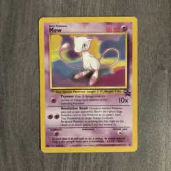 Pokemon TCG Black Star Promo Edition Mew #8 WOTC 2000 - ungraded - near mint - Image 1