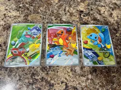 Pokemon 2026 First Partner Illustration Collection Series 1 Promos Set 37-39 #ML - Image 1