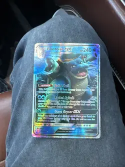 Pokemon Blastoise GX 35/214 Sm-Unbroken Bonds Ultra Rare Holo 240HP - Image 1