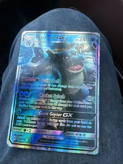 Pokemon Blastoise GX 35/214 Sm-Unbroken Bonds Ultra Rare Holo 240HP - Image 2