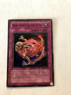 Yu-Gi-Oh! DARK SPIRIT OF THE SILENT LON-079 SUPER RARE NM 1st Edition MISPRINT - Image 1