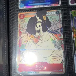 Bandai One Piece CCG Brook ST01-011 Holo Character Card - Image 1