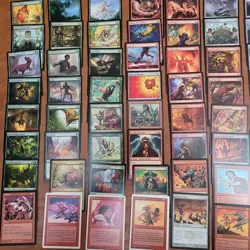 RED/GREEN *TOXIC POISON INFECTS* themed COMMANDER MAGIC DECK 100 MTG Cards - Image 3