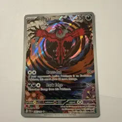 Yveltal 205/182 Sv04: Paradox Rift Holo Pokemon Card Illustration Rare Holo MINT - Image 1