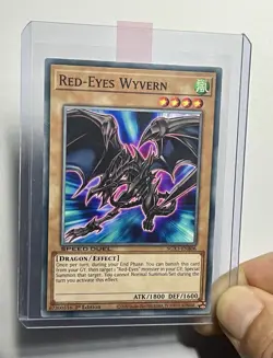 Red-Eyes Wyvern SGX3-ENB06 (NM) Common 1st Edition Speed Duel YuGiOh Card - Image 3