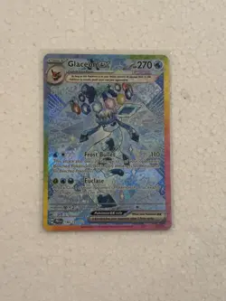 Pokemon TCG Glaceon EX Prismatic Evolutions Holo Card 150/131 - Image 1