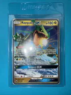 💥 Rayquaza GX 109/168 - World Championships 2019 - Non-Holo Pokemon Card - Image 1