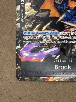 Brook SR Alt Art EB01-046 English Near Mint One Piece Card - Image 4