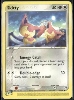Skitty 79/100 EX Sandstorm Pokemon English Card (MP) - Image 1
