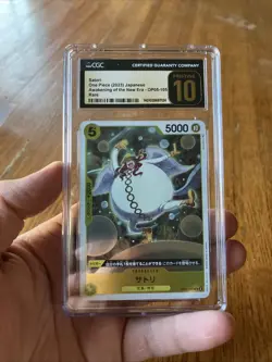 Satori OP05-105 Rare One Piece Card TCG Awakening of the New Era Graded CGC 10 - Image 2