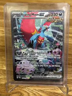 Roaring Moon EX Sir 251/182 Paradox Rift Holo Pokemon TCG Card - Image 1