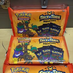 Pokemon Trick Or Trade Booster Bundle 35 Mini Packs Lot Of 3 Bags Cards Sealed - Image 2