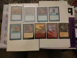 Lot of 9 Vintage MTG Magic The Gathering Cards - Image 1