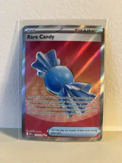 Pokemon TCG Mega Evolution Trainer Holo Card 175/132 Rare Candy - Image 1