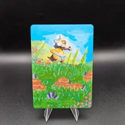 Cubone Pokemon TCG Card — Hand-Painted Custom - Image 1