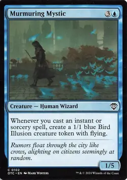 Murmuring Mystic C Commander: Outlaws of Thunder Junction 102 LP - Image 1