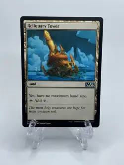 Reliquary Tower - M19 Core Set 2019 - MTG - UNC - Magic The Gathering - Image 1