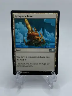 Reliquary Tower - M19 Core Set 2019 - MTG - UNC - Magic The Gathering - Image 1