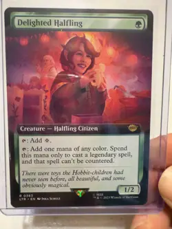 Delighted Halfling (Extended Art) The Lord of the Rings - Image 1