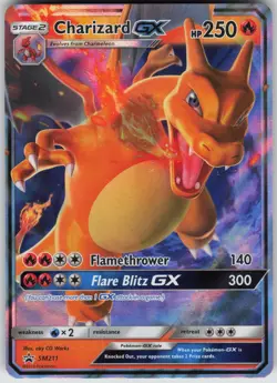 Charizard GX Promo Holofoil SM Promos SM211 Pokemon card NM - Image 1