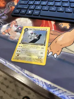 Pokemon 1st Edition Dark Magneton Holo Rare - 11/82 1st Edition Team Rocket - Image 1
