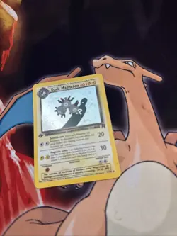 Pokemon 1st Edition Dark Magneton Holo Rare - 11/82 1st Edition Team Rocket - Image 2