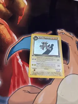 Pokemon 1st Edition Dark Magneton Holo Rare - 11/82 1st Edition Team Rocket - Image 3
