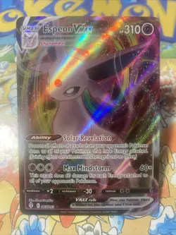 Pokemon TCG Espeon VMAX Evolving Skies 065/203 Holo Ultra Rare NM - Image 1