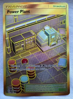 Pokemon Power Plant 269/236 Secret Rare Gold Cosmic Eclipse NM - Image 1