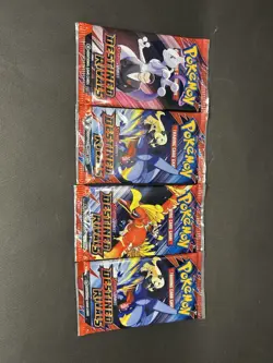 (LOT OF 4) Pokemon Destined Rivals Booster Packs | Factory Sealed - Image 2