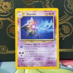 2001 Pokemon Neo Revelation Starmie #25 NM - Image 1