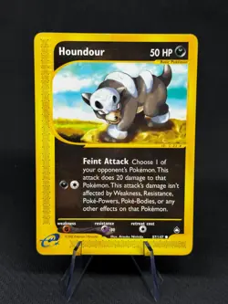 Pokemon TCG - Houndour - 87/147 - Common Aquapolis LP WOTC - Image 1