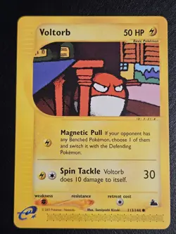Voltorb Skyridge 113/144 Pokemon TCG NM - Image 2