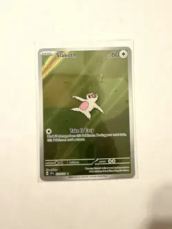Pokemon 2024-SV08 Surging Sparks Slakoth Illustration Rare Holo 212/191 NM - Image 1