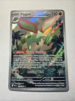 Pokemon TCG Flygon 101/094 Me02: Phantasmal Flames Illustration Rare Holo 150 HP - Image 1