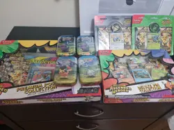 Pokemon TCG Ascended Heroes Pack Premium Poster Collection Pin Tins On Hand - Image 1