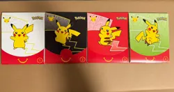 25th Anniversary (2021) McDonalds Pokemon packs #1-4 - Image 1